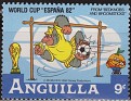 Anguilla 1982 Walt Disney 9 ¢ Multicolor Scott 497. Anguilla 1982 Scott 9c Bedknobs & Broomsticks. Subida por susofe